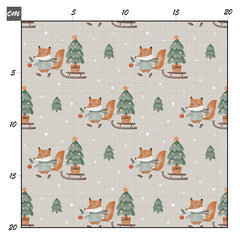 Christmas fox Bio Jersey - Mamikes
