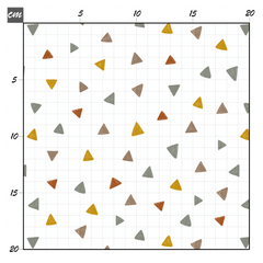 Colorful confeti Baumwolle - Mamikes