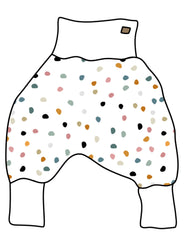 DIY-Paket Lange Pumphose colorful dots