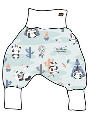 DIY-Paket Lange Pumphose colorful panda
