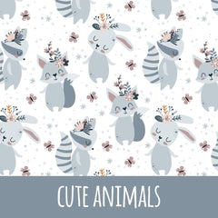 Cute animals Vorbestellung (Stoffart wählbar) - Mamikes