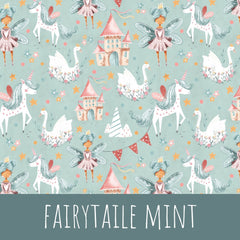 Fairytaile mint Baumwolle - Mamikes