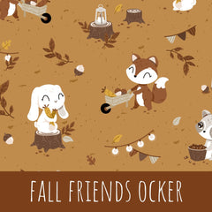 Fall friends ocker Bio Jersey - Mamikes