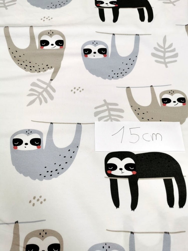 Fili Faultier 35cm (B-Druck) Bio Jersey - Mamikes