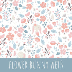 Flower bunny weiß Baumwolle - Mamikes