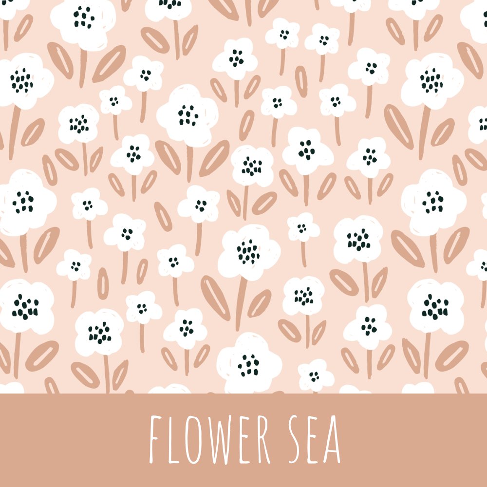 Flower sea Baumwolle - Mamikes