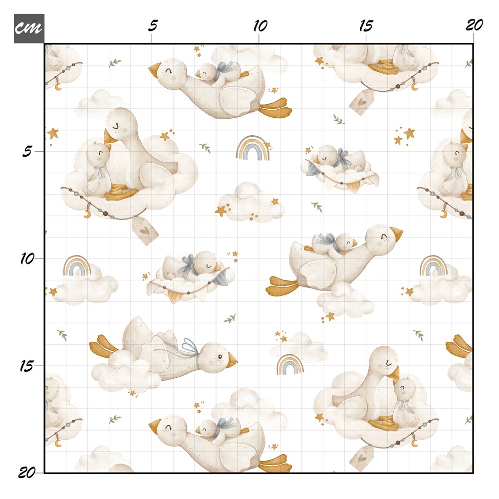 Fluffly cuddle grau Baumwolle - Mamikes