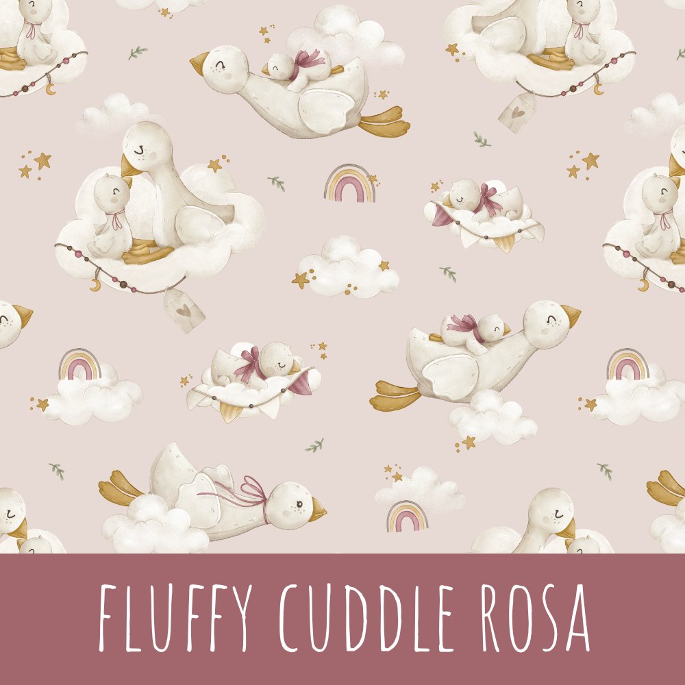 Fluffy cuddle rosa Baumwolle - Mamikes