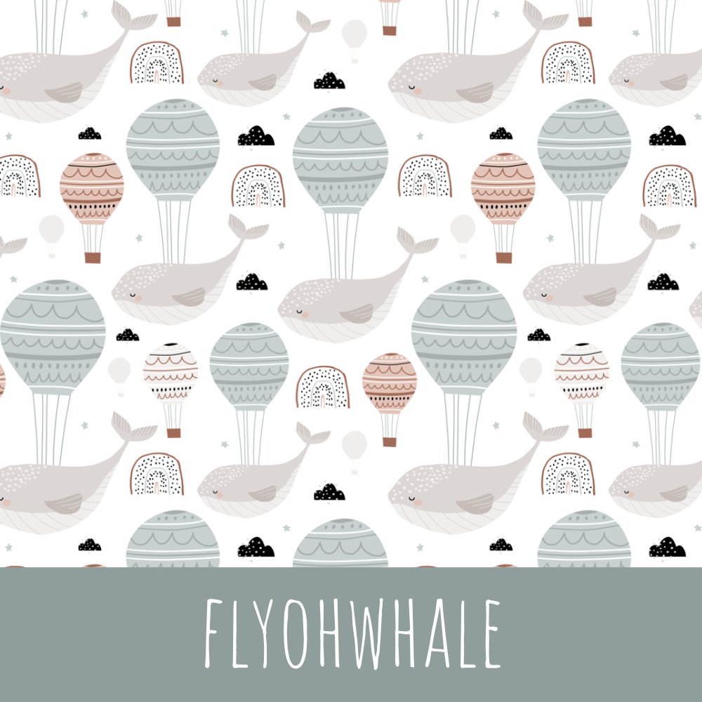 Flyohwhale Vorbestellung (Stoffart wählbar) - Mamikes