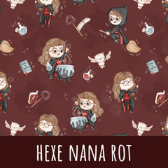 Hexe Nana rot Musselin - Mamikes