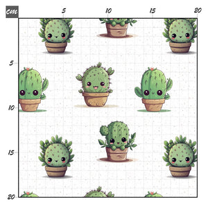 Kaktus weiß Bio Jersey - Mamikes