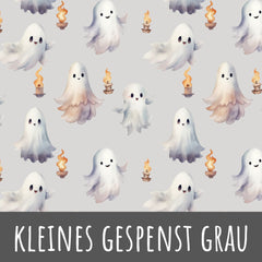 Kleines Gespenst grau Bio Jersey - Mamikes