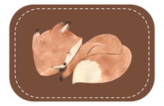 Kunstleder Patch (Farbe wählbar) 17.Fuchs - Mamikes