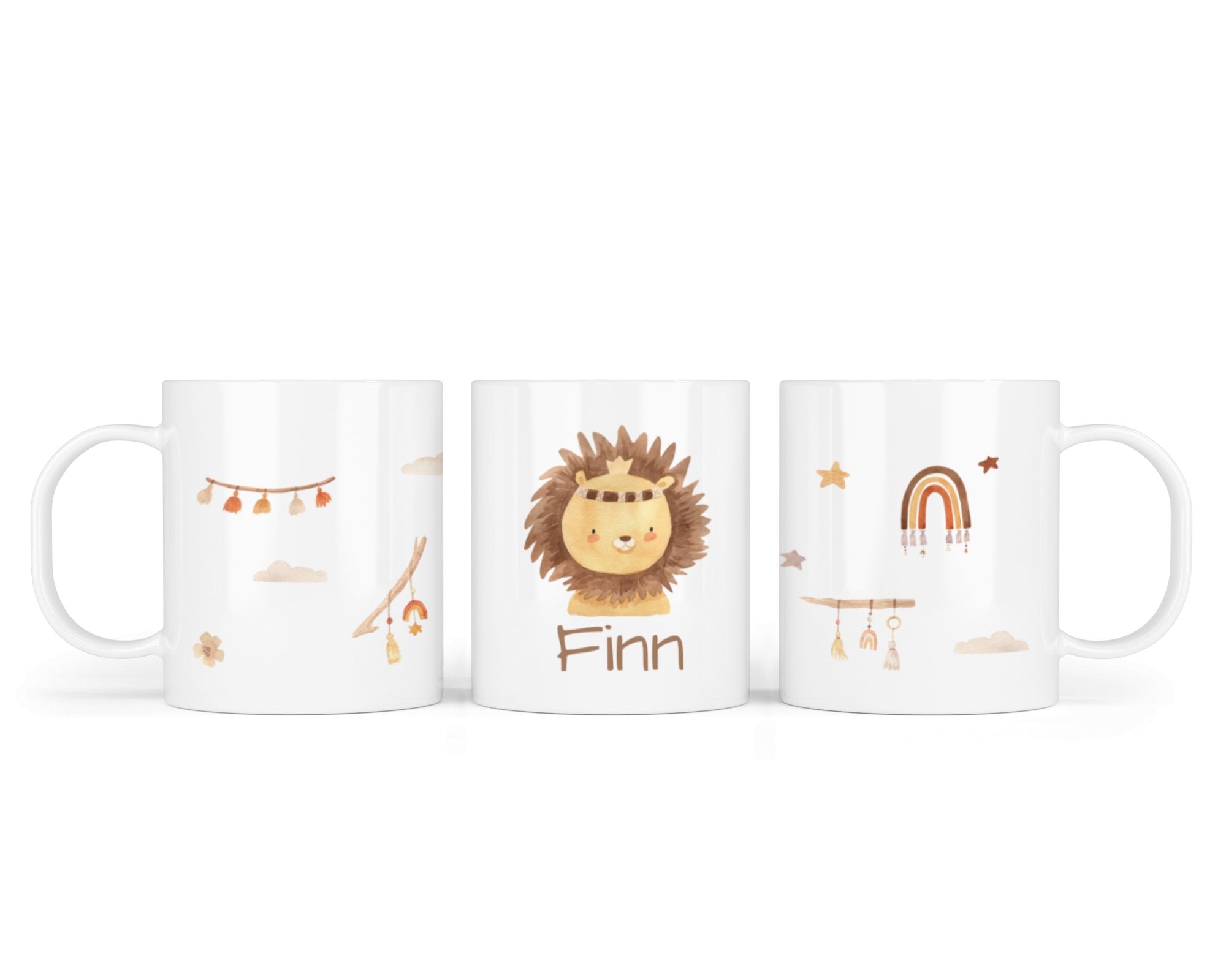 Kunststofftasse 13.Löwe - Mamikes