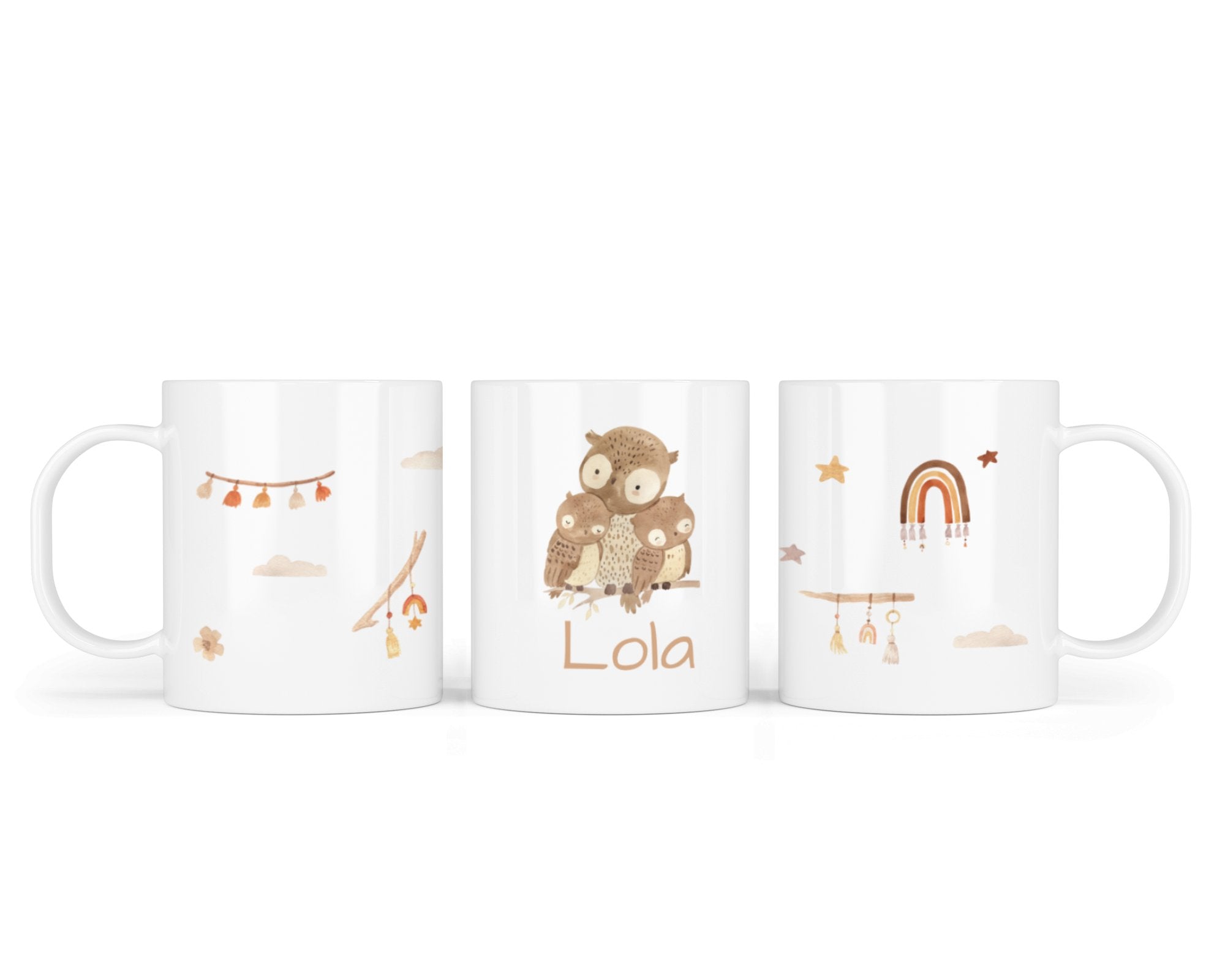 Kunststofftasse 27.Eule - Mamikes