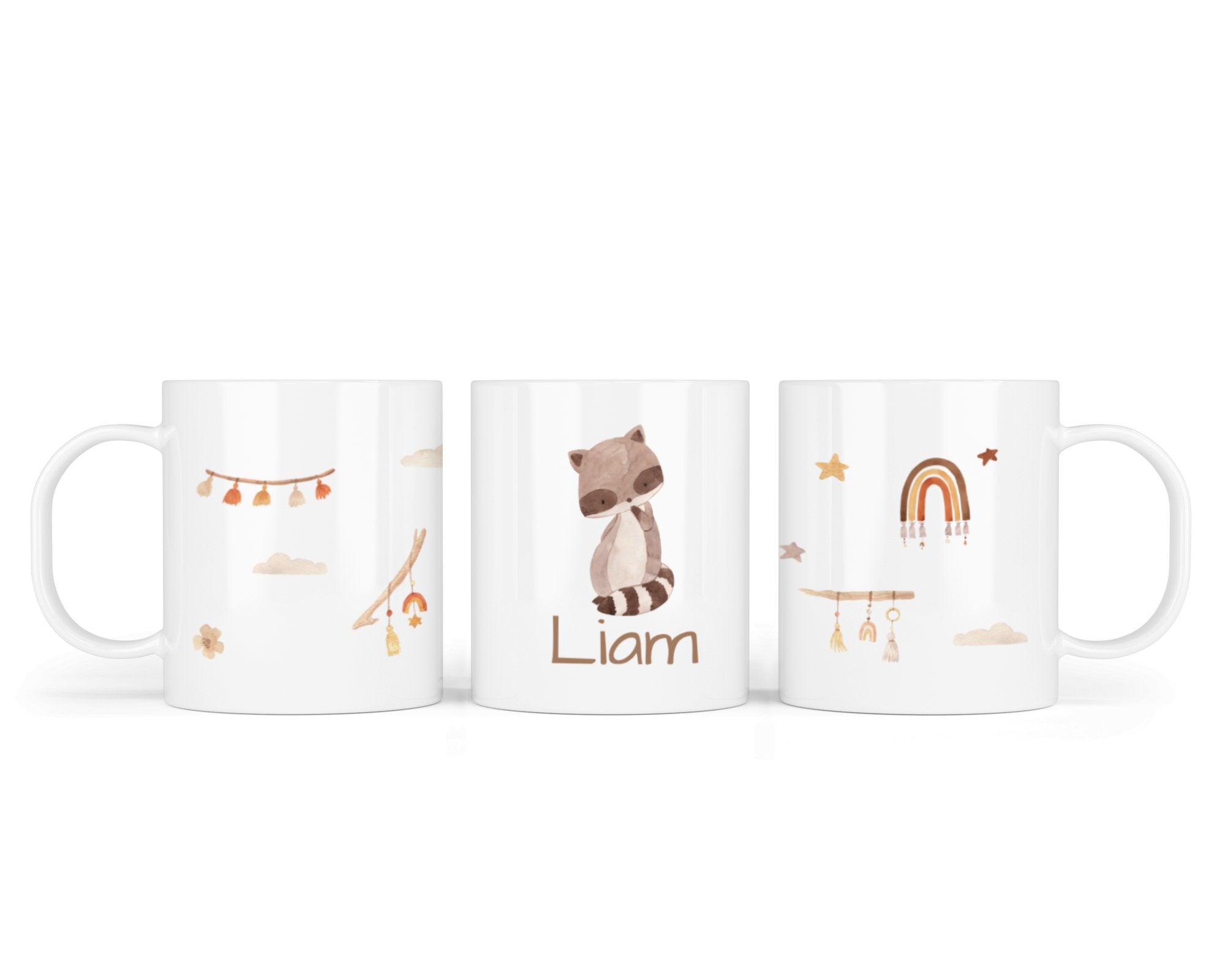 Kunststofftasse 32.Waschbär - Mamikes