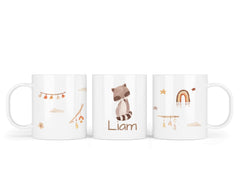 Kunststofftasse 32.Waschbär - Mamikes