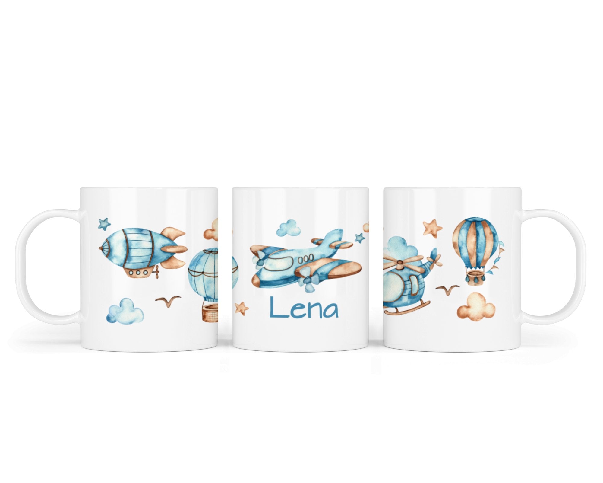 Kunststofftasse 81.Luftfahrzeuge - Mamikes