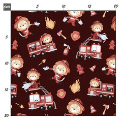 Lion firefighter red Softshell - Mamikes