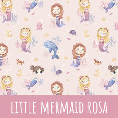 Little mermaid rosa Baumwolle - Mamikes