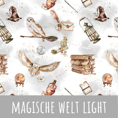 Magische Welt light Baumwolle - Mamikes