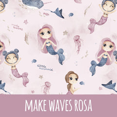 Make waves rosa Baumwolle - Mamikes