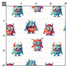 Momo monster streifen Bio Jersey - Mamikes