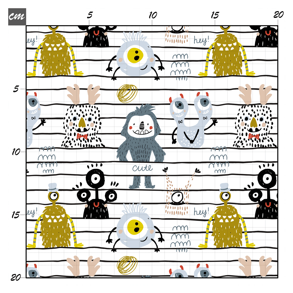 Monstermania Baumwolle - Mamikes