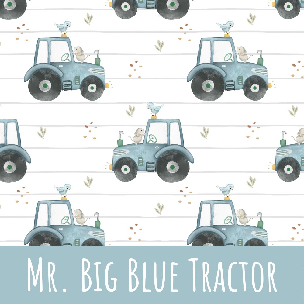 Mr. big blue tractor Bio Jersey - Mamikes