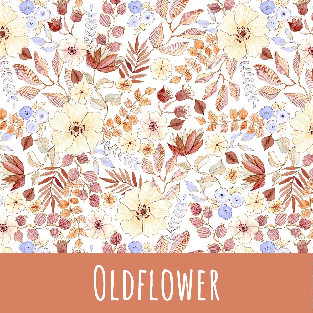 Old flower Baumwolle - Mamikes