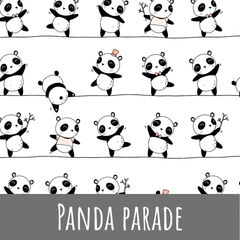 Panda parade Baumwolle - Mamikes