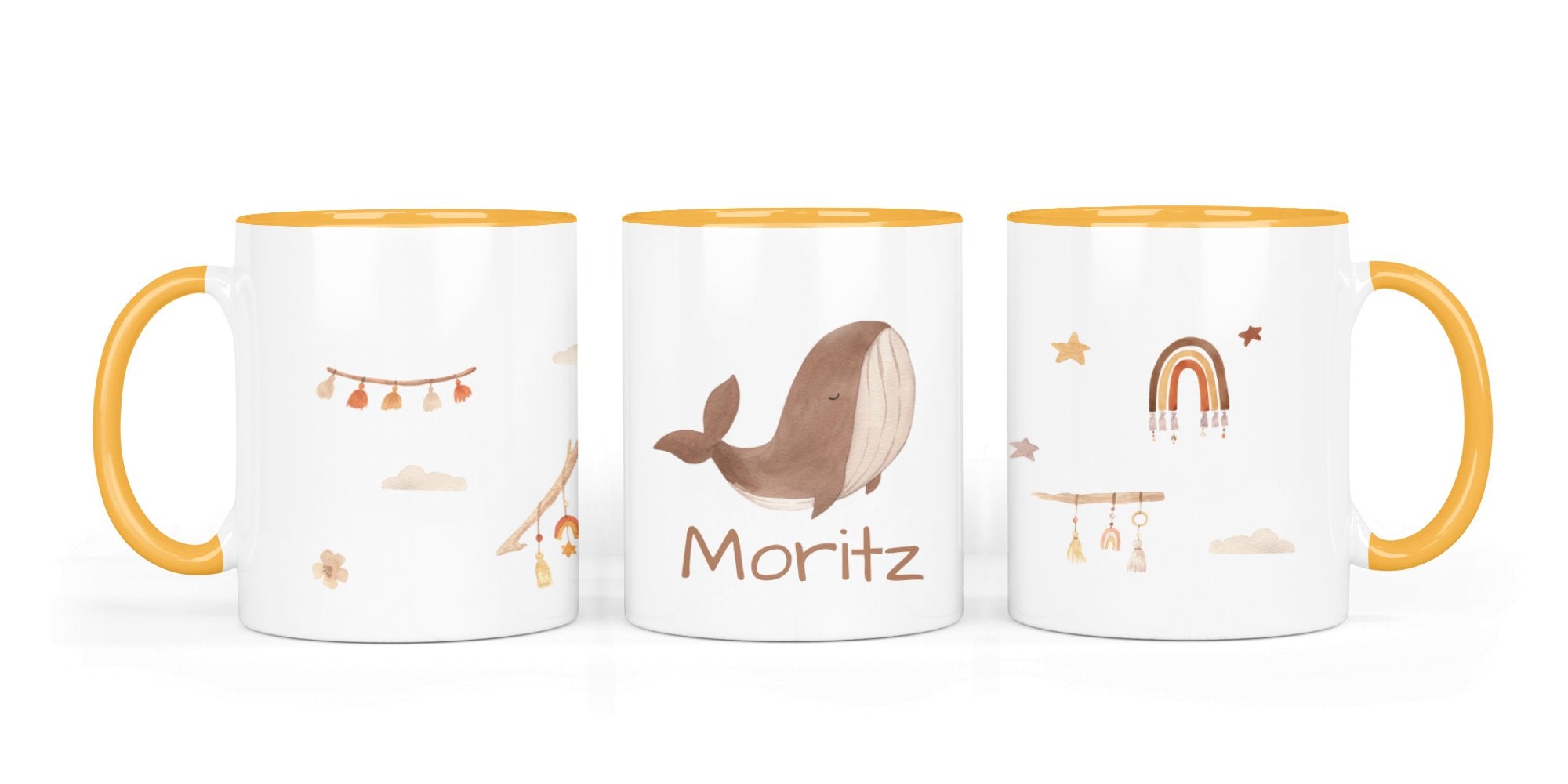 Personalisierte Keramiktasse (7 Farben) 31.Wal - Mamikes
