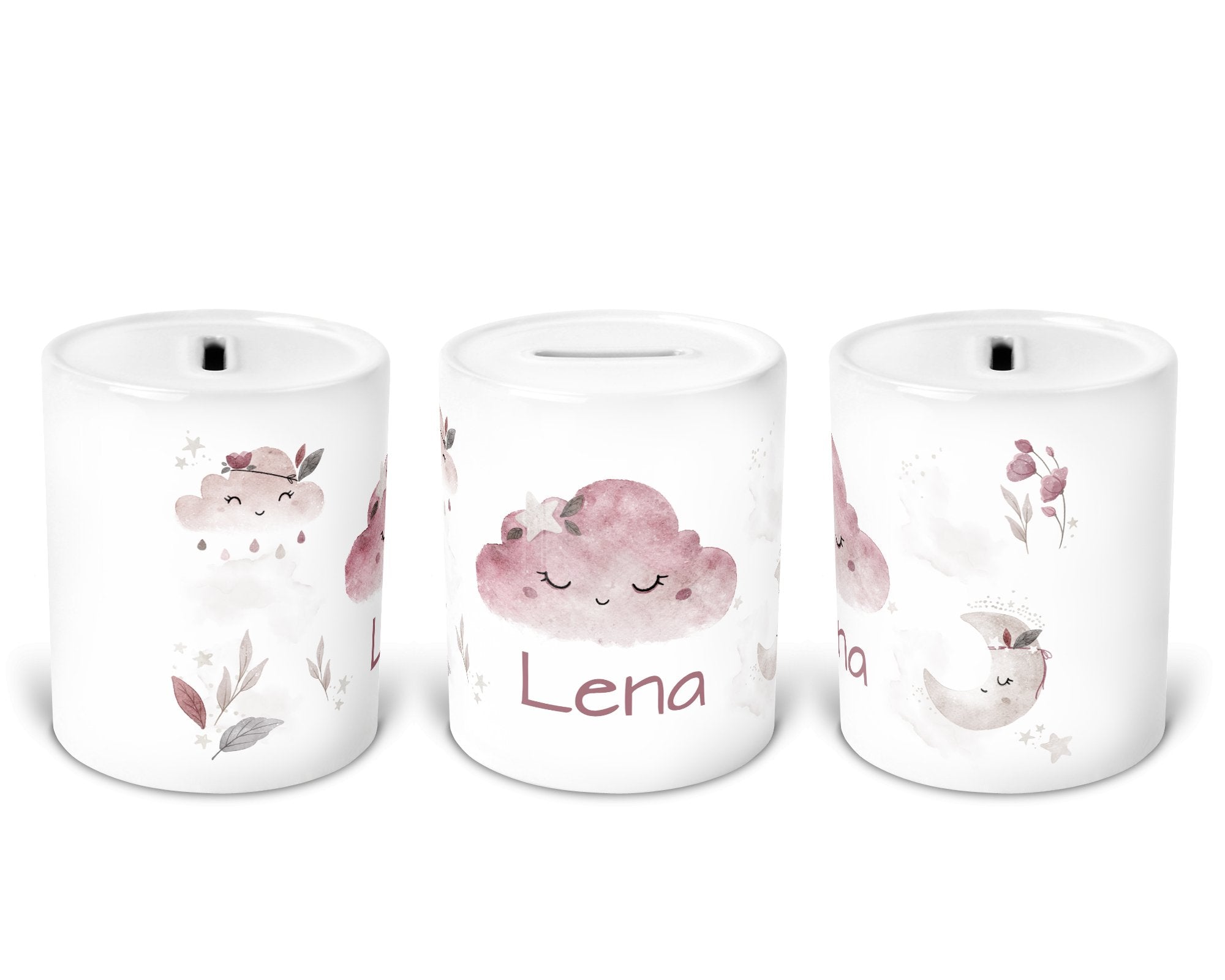 Personalisierte Spardose 29.boho cloud - Mamikes