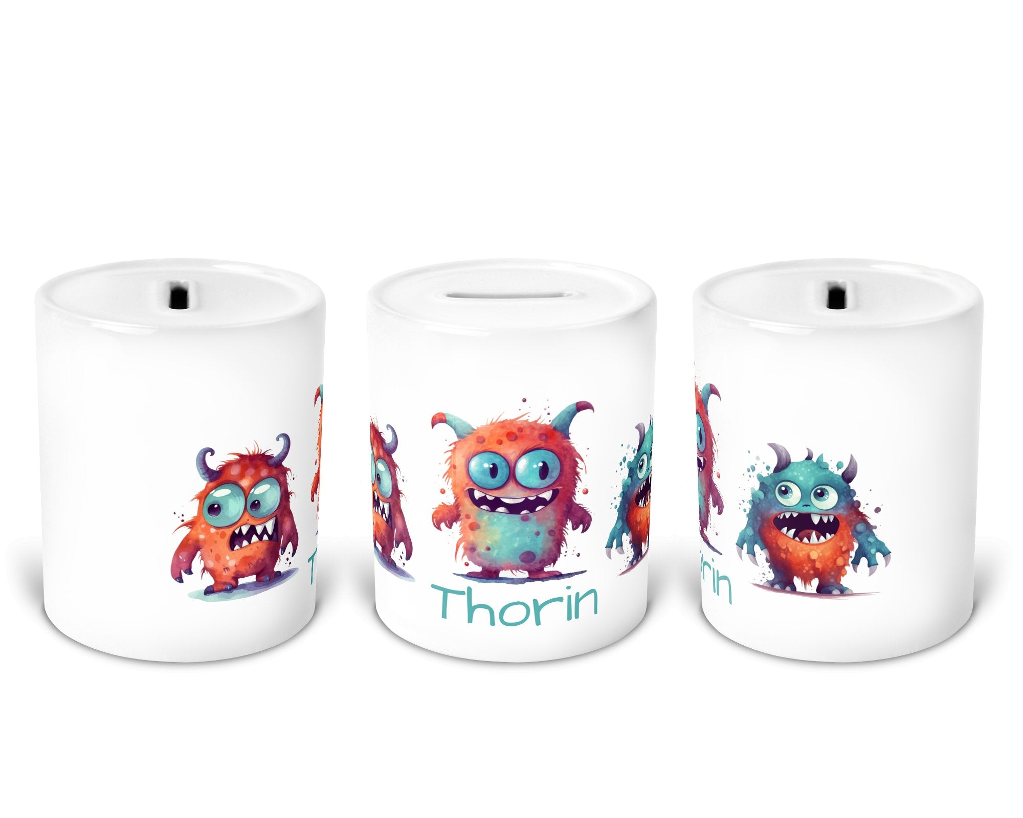 Personalisierte Spardose 60.Monster - Mamikes
