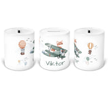 Personalisierte Spardose 9.sky woodland - Mamikes