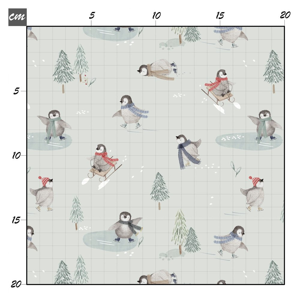 Pinguin adventure Baumwolle - Mamikes