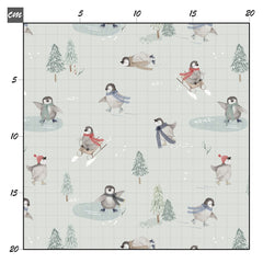 Pinguin adventure Baumwolle - Mamikes