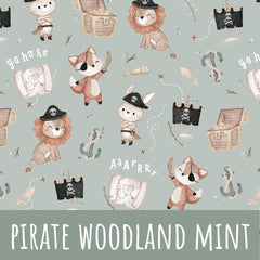 Pirate woodland mint Bio Sommersweat - Mamikes