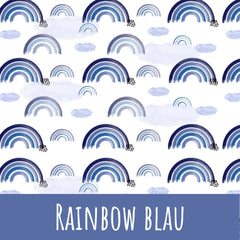 Rainbow blau Bio Jersey - Mamikes