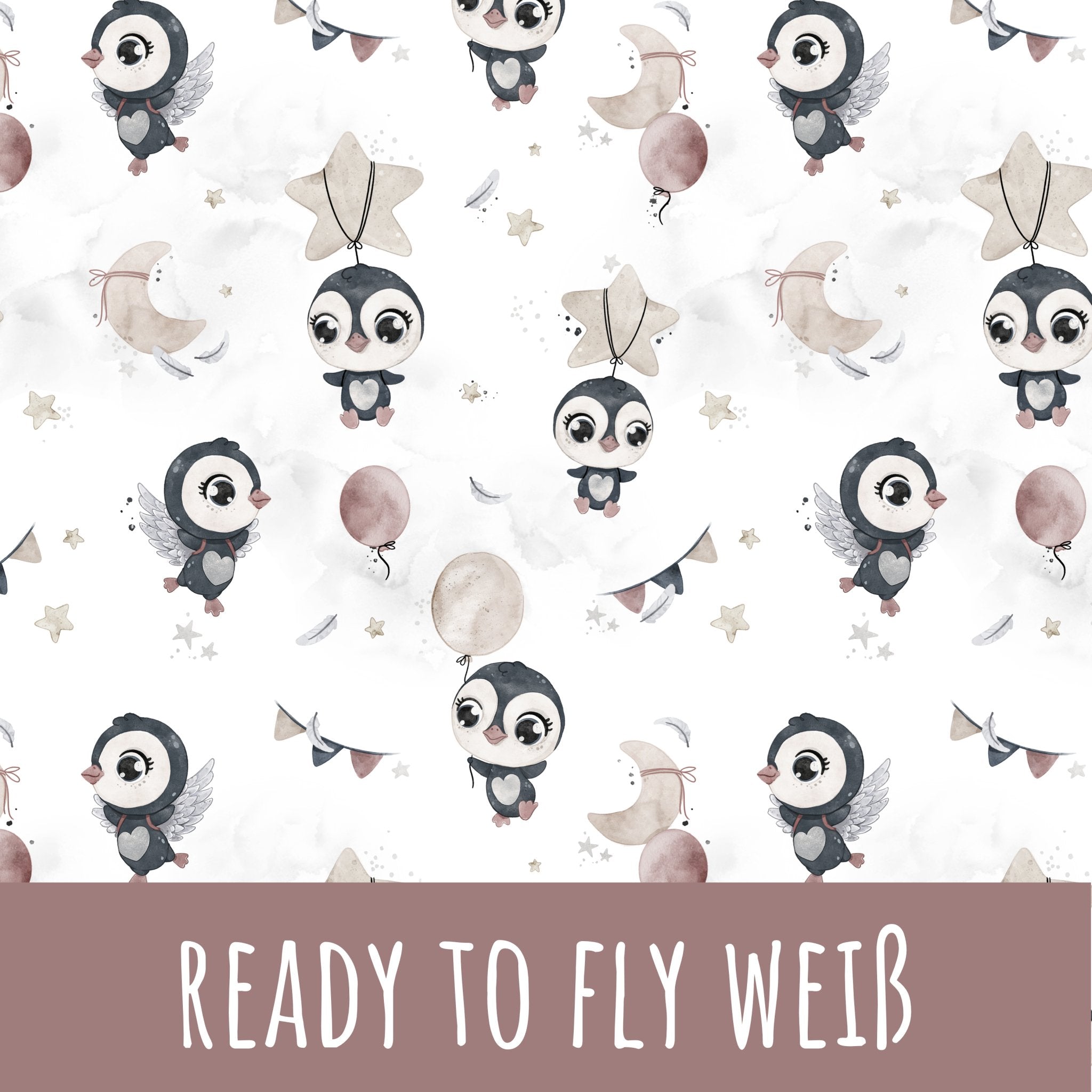 Ready to fly weiß Baumwolle - Mamikes