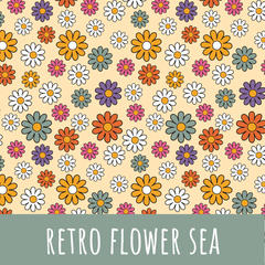 Retro flower sea Bio Jersey - Mamikes