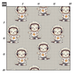 Rockstar lion grau Bio Jersey - Mamikes