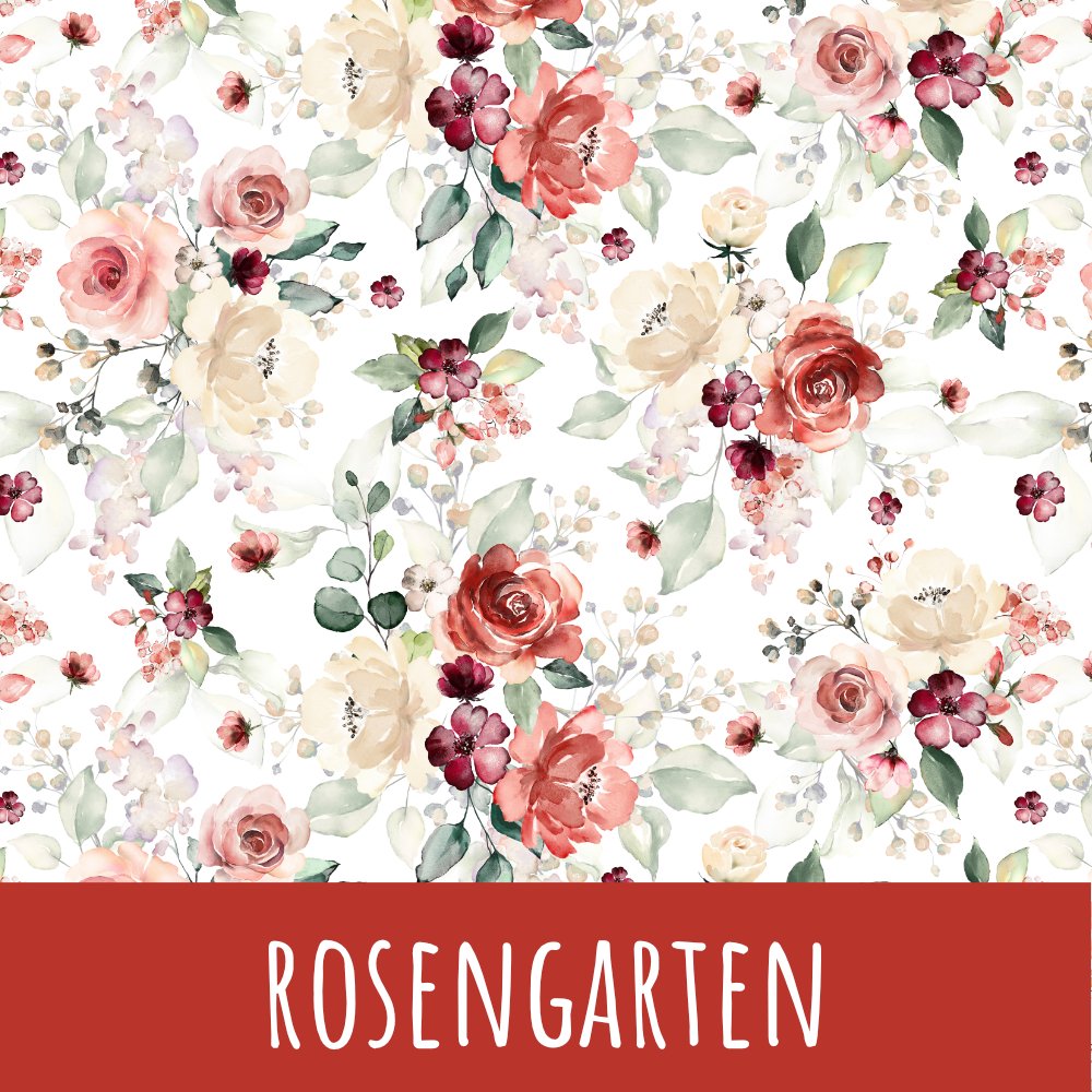 Rosengarten Vorbestellung (Stoffart wählbar) - Mamikes
