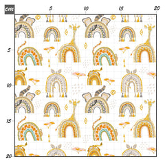 Safari rainbow Baumwolle - Mamikes
