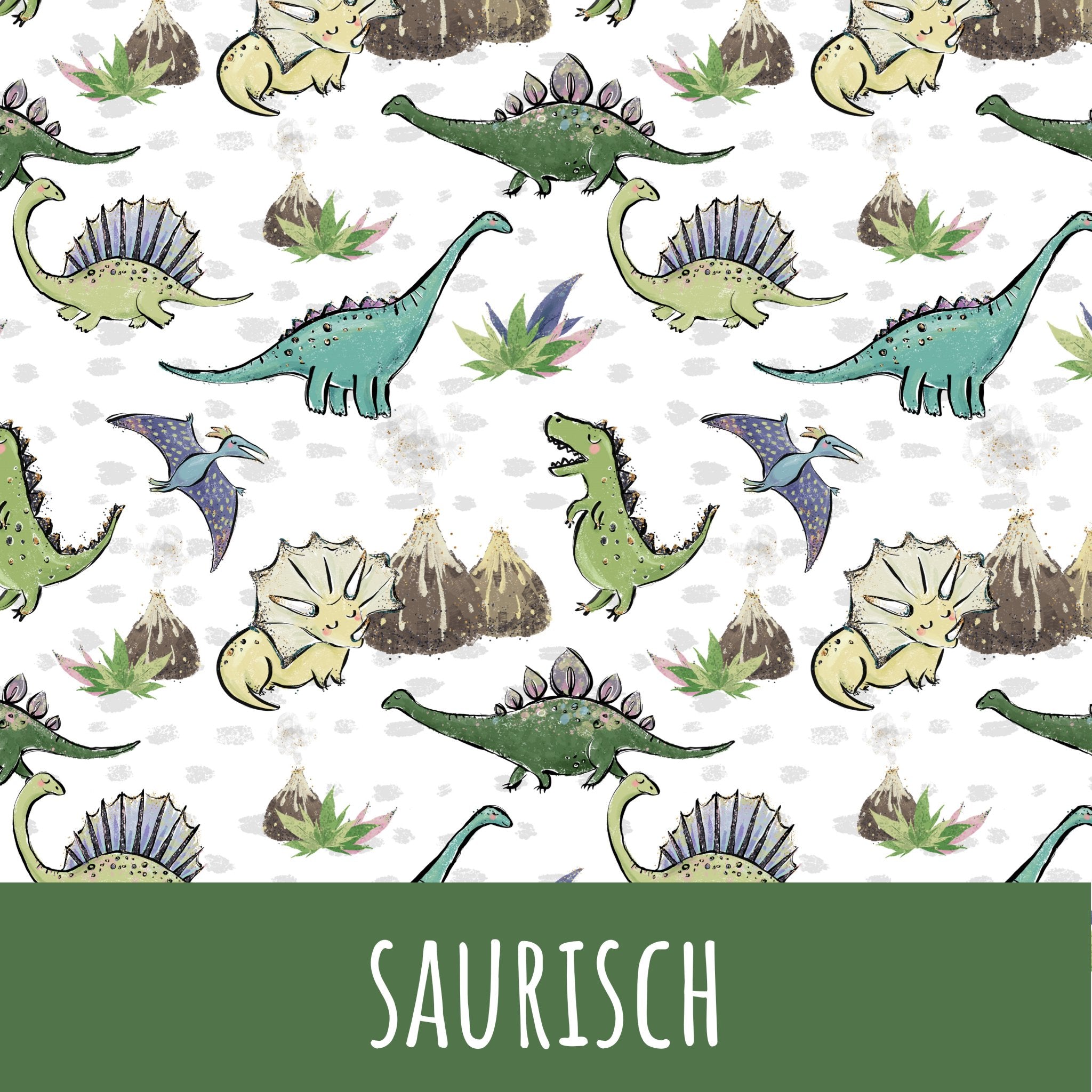 Saurisch Vorbestellung (Stoffart wählbar) - Mamikes