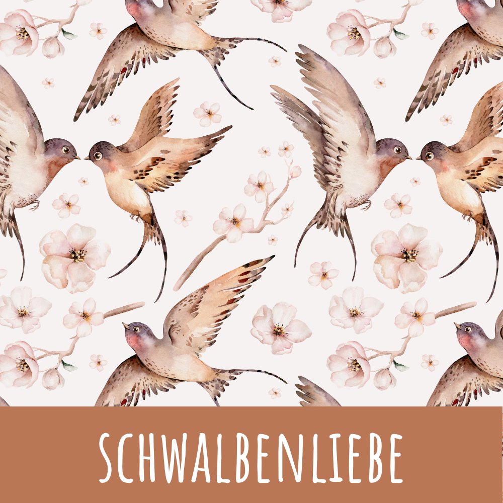 Schwalbenliebe Baumwolle - Mamikes