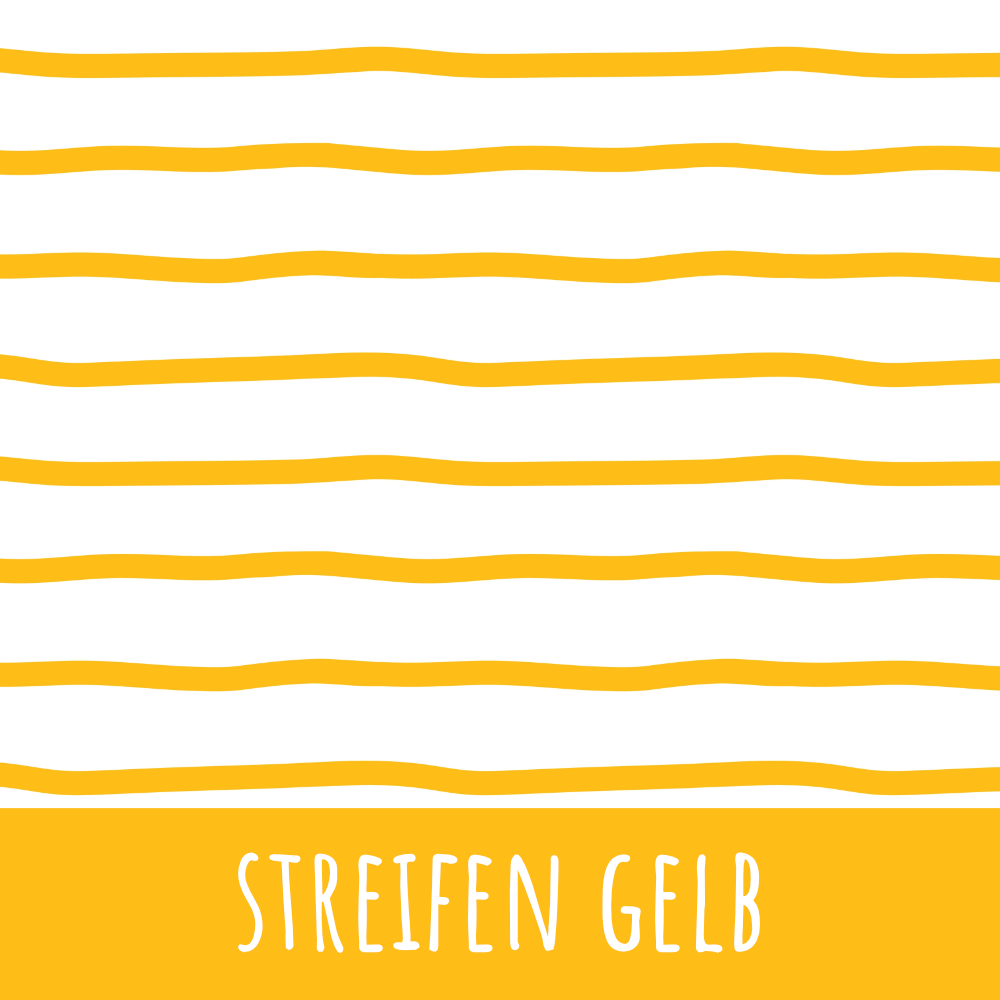 Streifen gelb Baumwolle - Mamikes