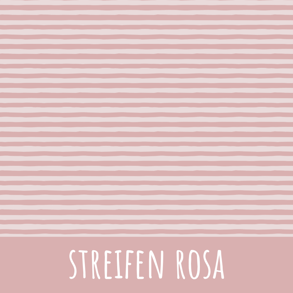 Streifen rosa Baumwolle - Mamikes