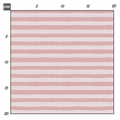 Streifen rosa Baumwolle - Mamikes