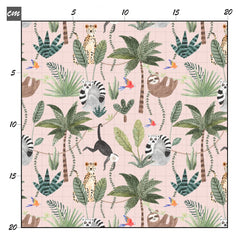 Tropical jungle nude Baumwolle - Mamikes